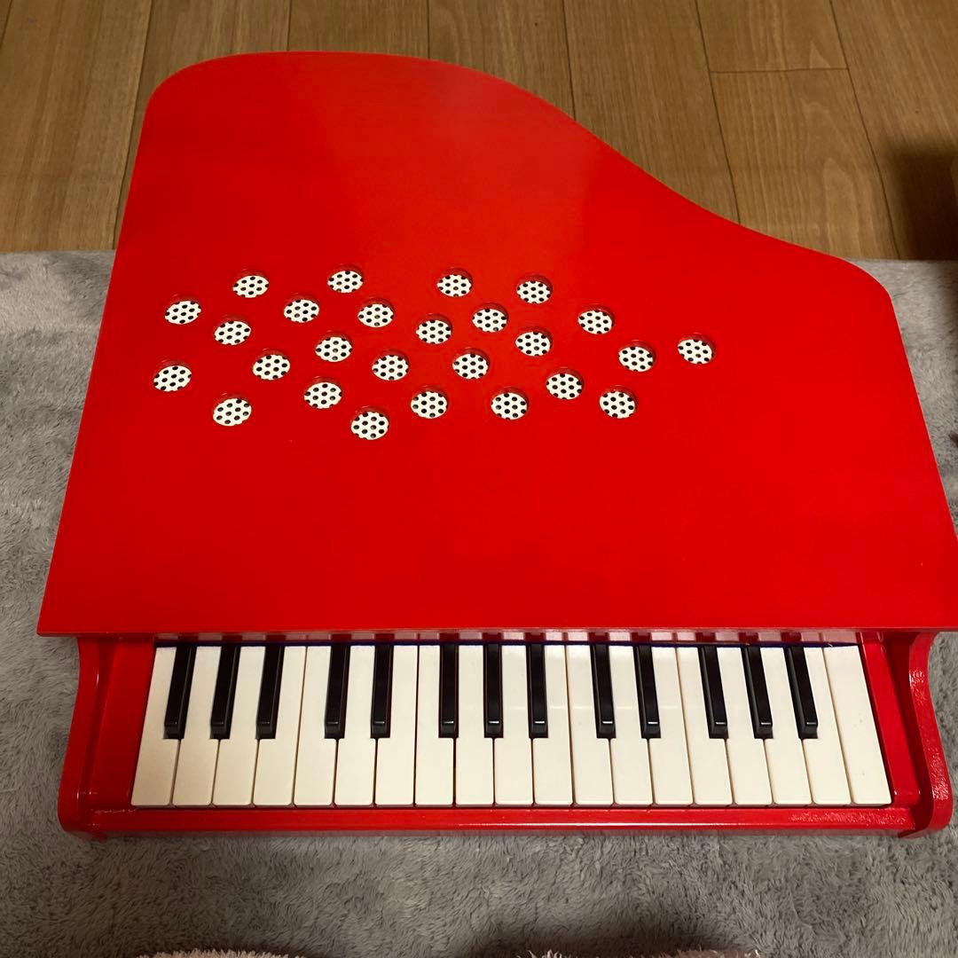 KAWAI ミニピアノ P-32 赤