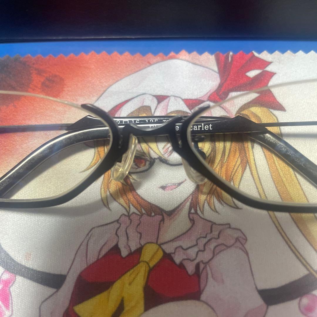 東方project toho megane フランドール　度無し　ブラックモデル