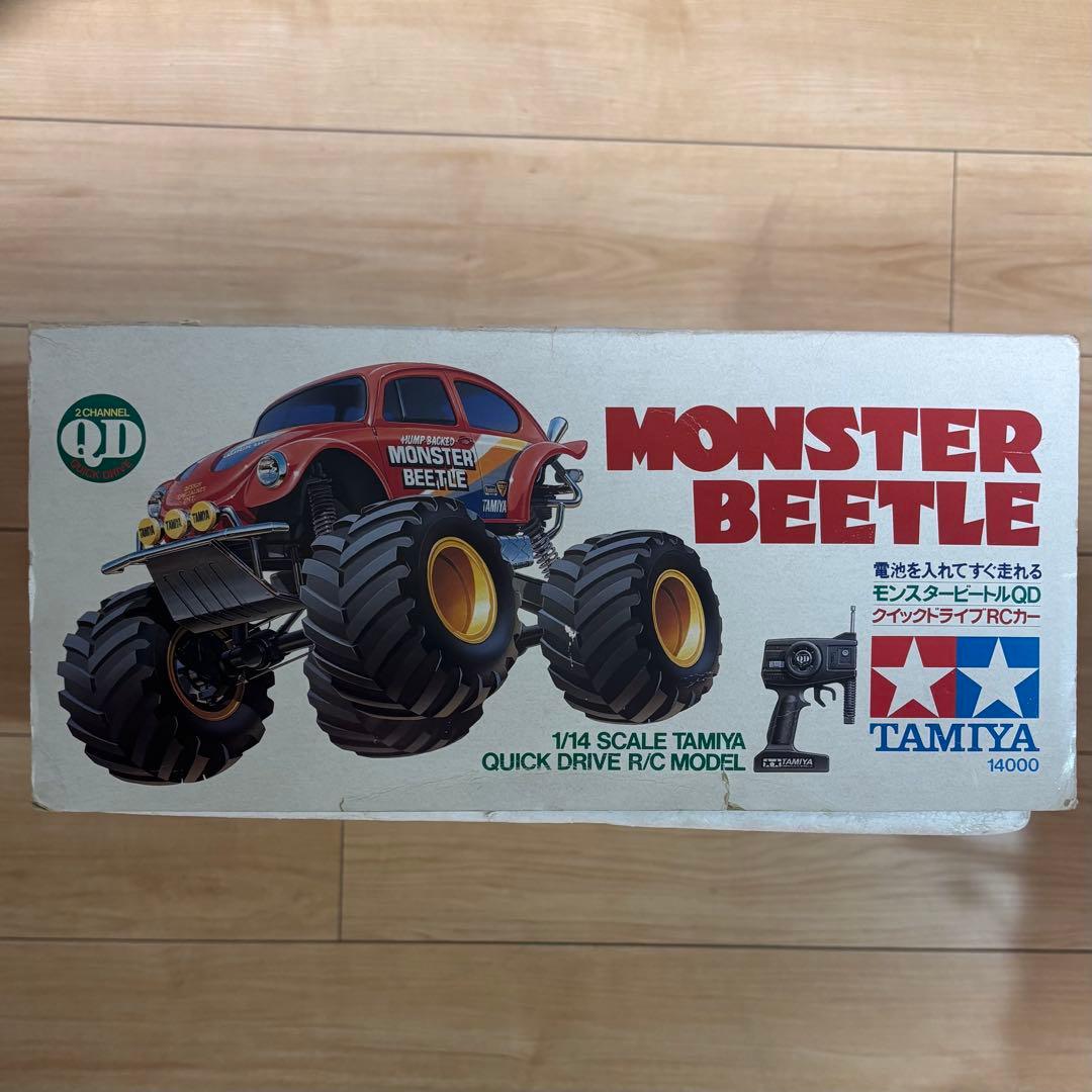 TAMIYA ラジコンカーMONSTER BEETLE 1/14 スケール完動品