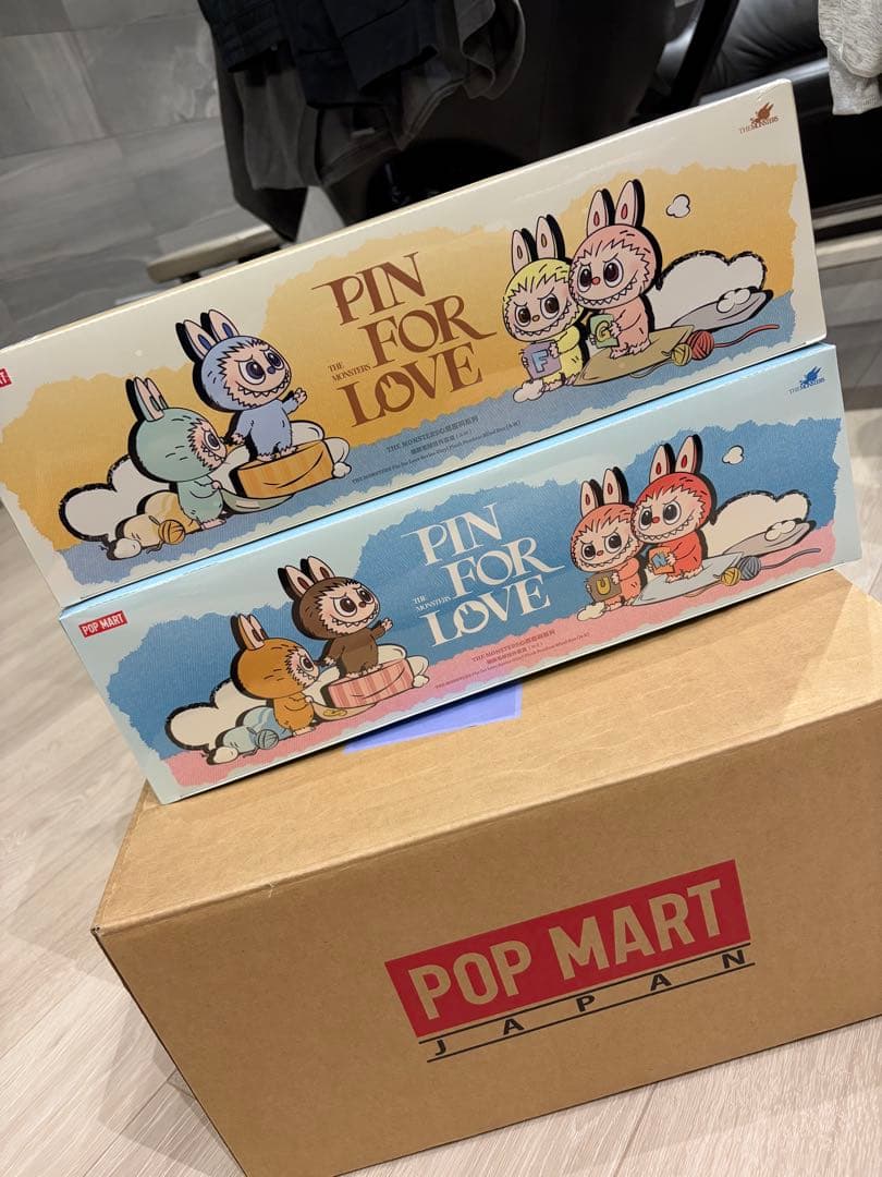 PIN FOR LOVE ペンダント　アソートボックス LABUBU ラブブ