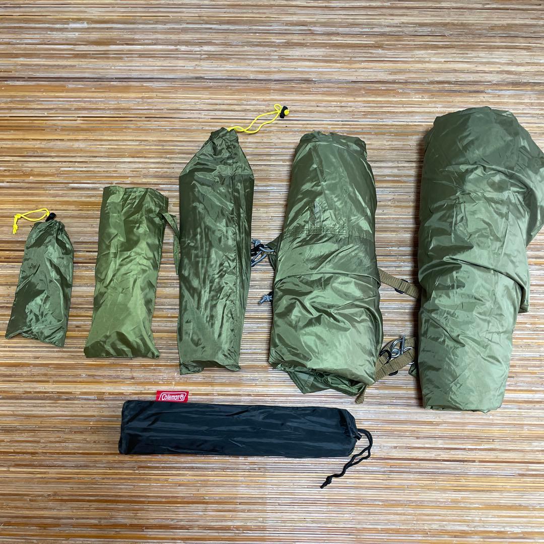 コールマン ツーリングドームLX 付属品付き コールマン前室ポール付