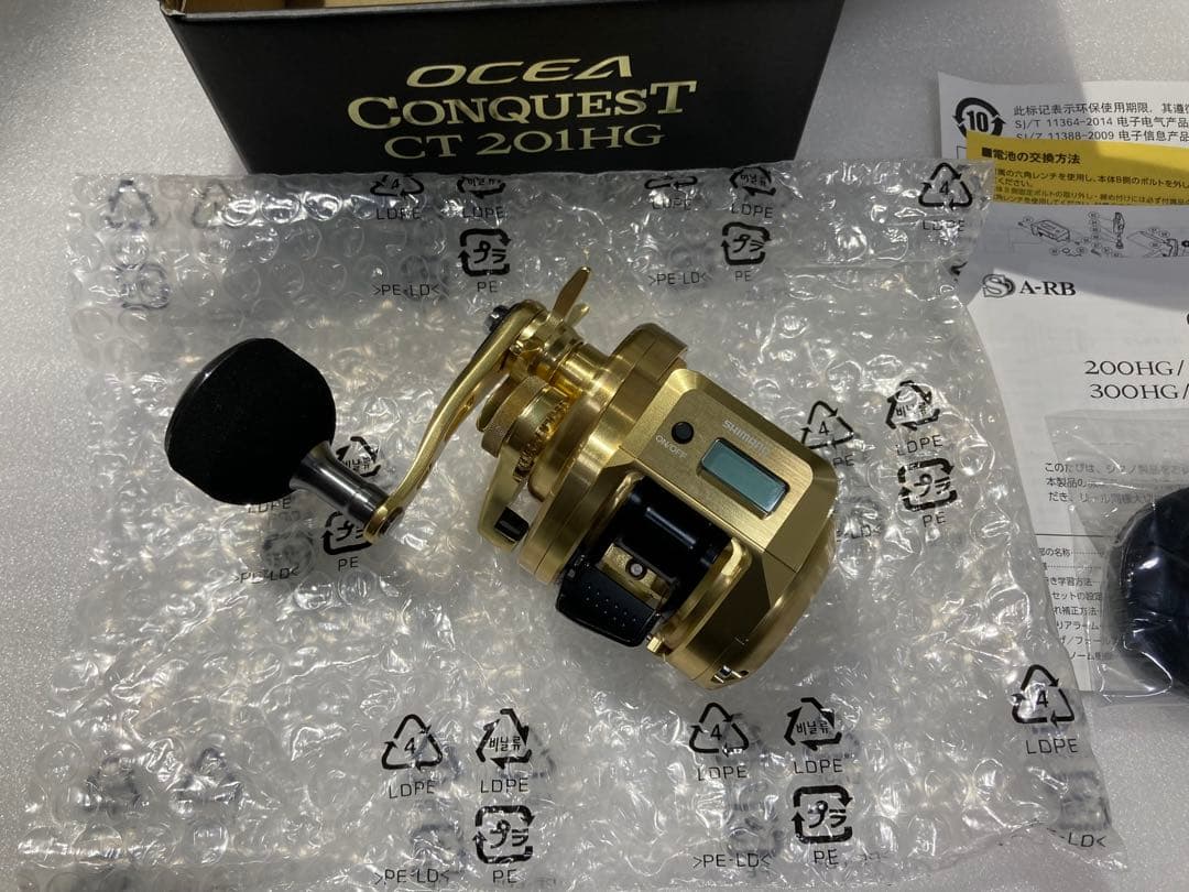 シマノ リール 18 オシアコンクエストCT 201HG 左巻