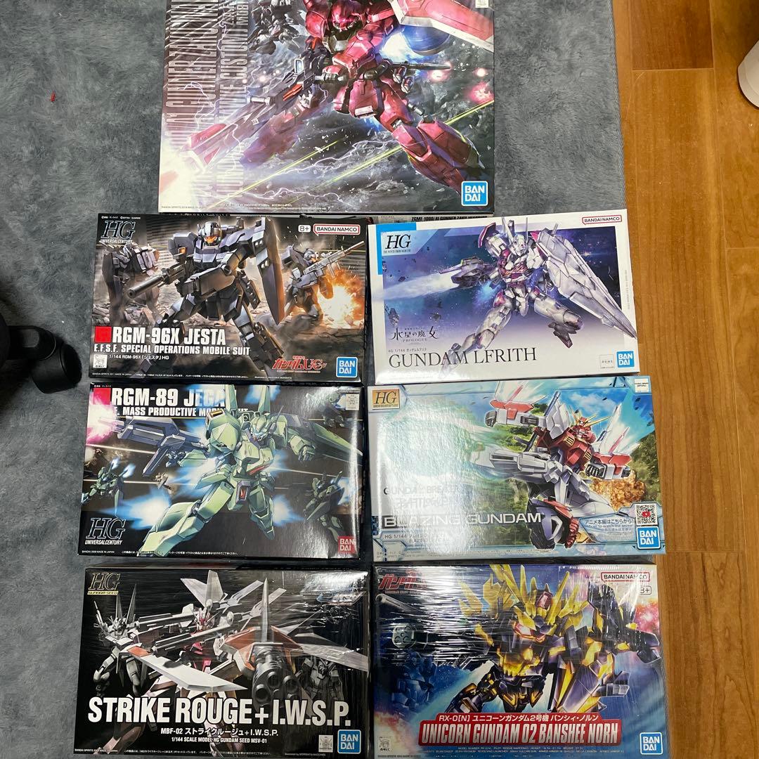 未使用品 ガンプラ まとめ売り MG HG