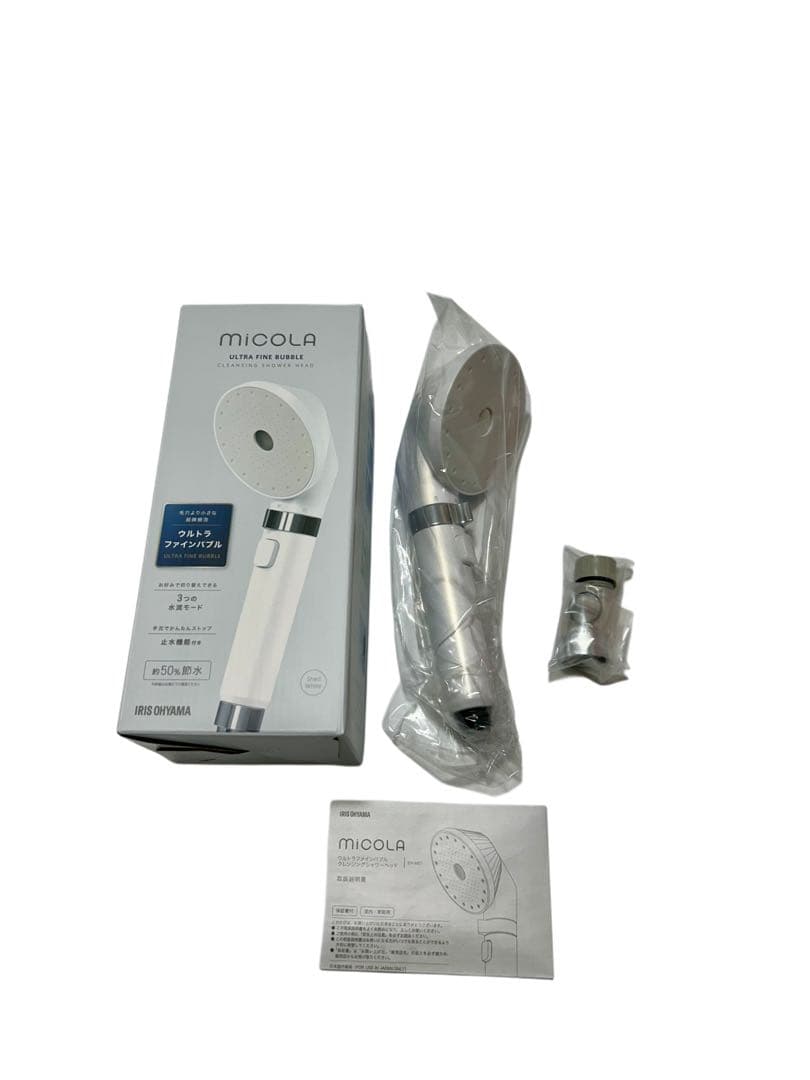 IRIS OHYAMA MICOLA ウルトラファインバブル シャワーヘッド