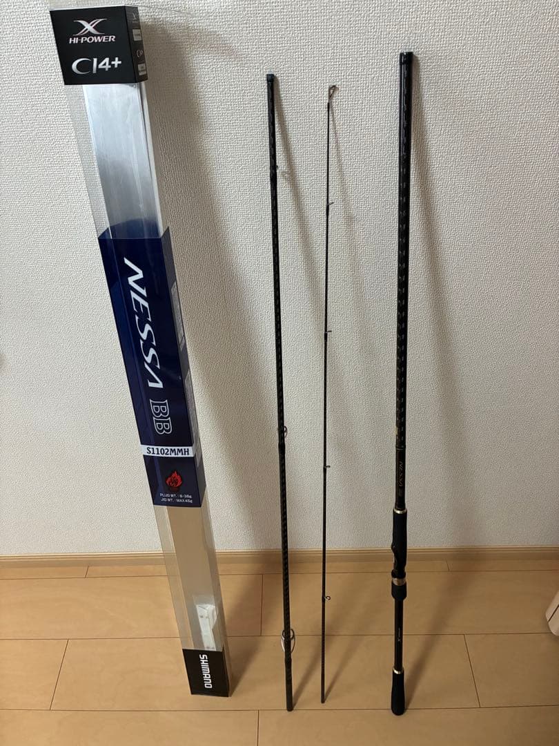 NESSA BB S1102MMH ルアーロッド