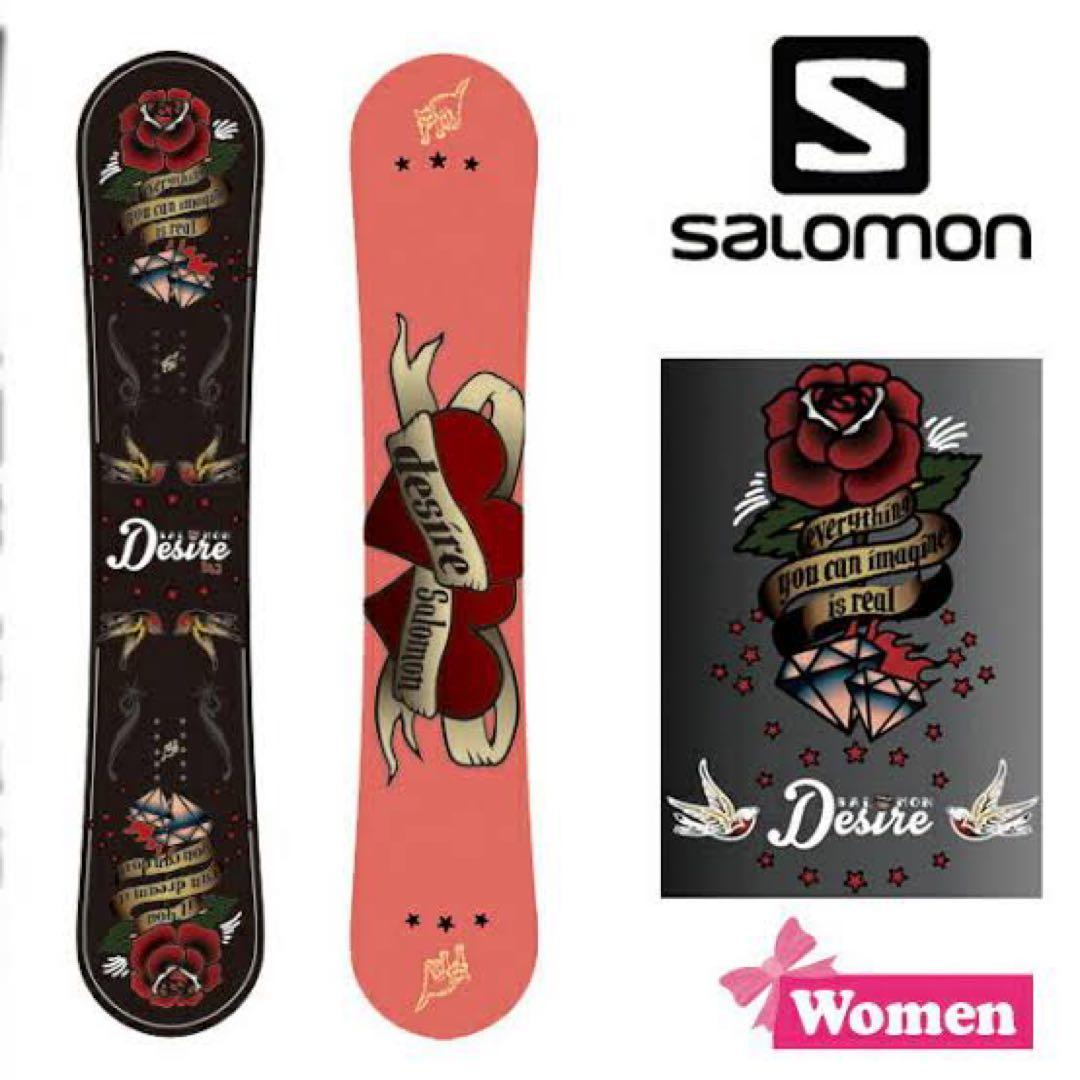 【新品未使用】SALOMON DESIREレディース　スノーボード