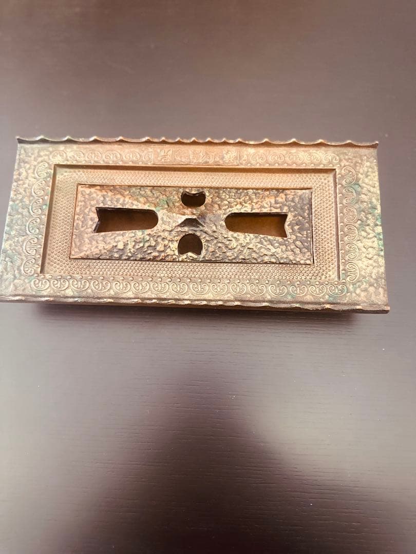 アンティーク金属製ボックス