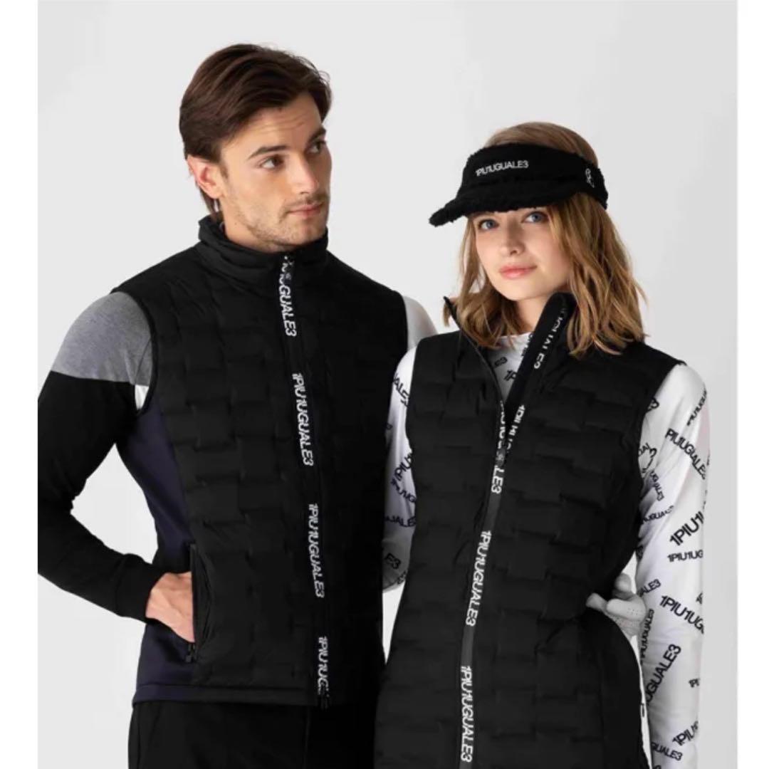 1PIU1UGUALE3 GOLF スタンドダウンベスト Ⅶ