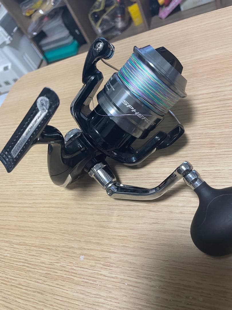 SHIMANO スフェロス SW6000HG PEライン付 スピニングリール