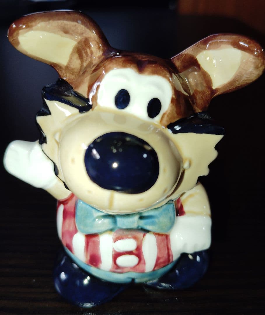 サンシャイン　パチンコ　キャラクター　ジャンボくん　置物　飾り物　爪楊枝入れ