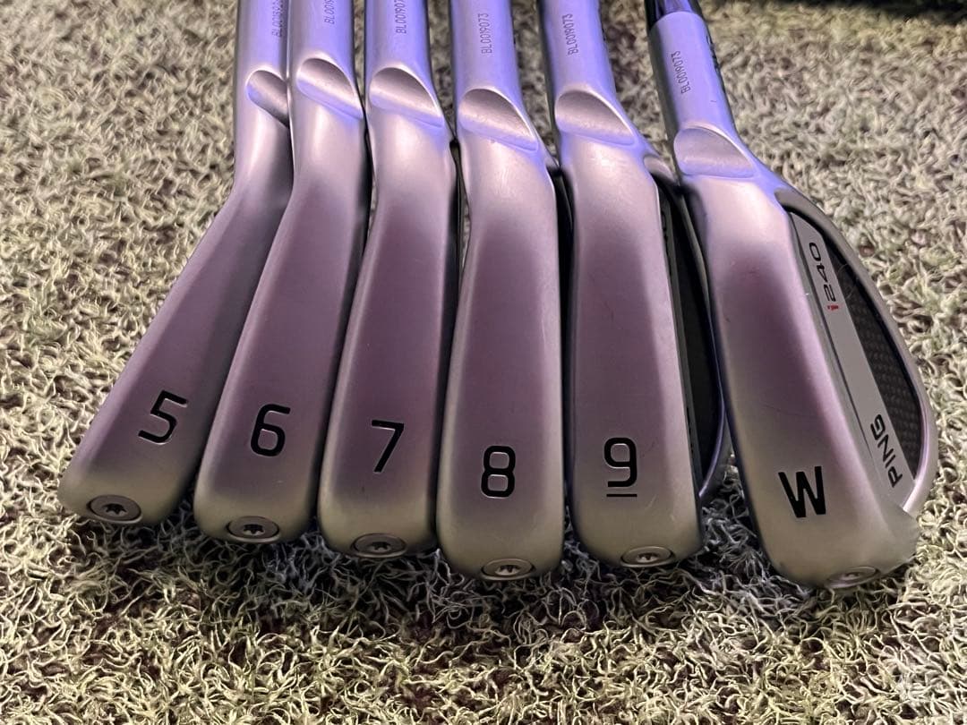 【美品】PING i240アイアン 6本セット（5I-PW）　モーダス115 S
