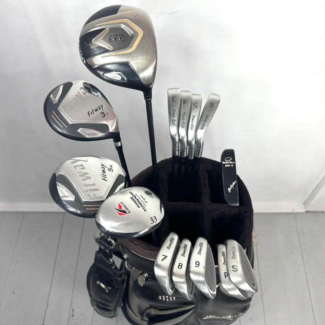 本格派 メンズゴルフクラブ 本 フルセット キャロウェイ ゴルフセット お試し品
