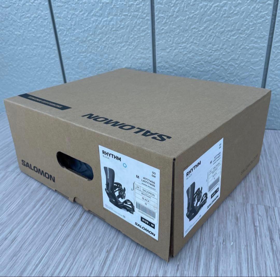 新品未使用　SALOMON RHYTHM ブラック Sビンディング