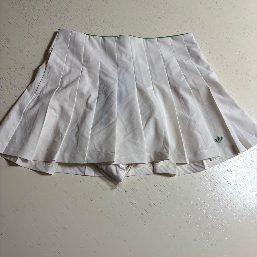 adidas レディース ゴルフスカート 2XL ホワイト