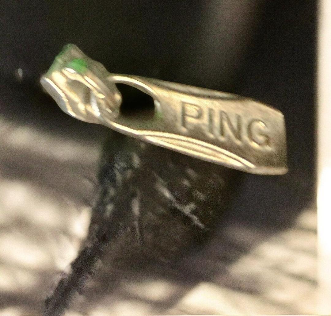 平野公平新品未使用　PING キャディバッグ 黒/金 高級商品