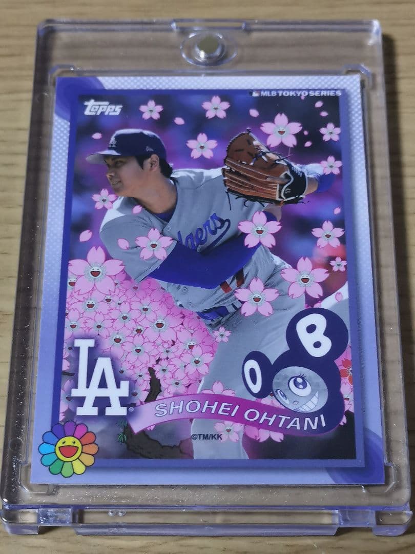 ㊗️4度目のMVP！topps2025 大谷翔平 MLB東京シリーズ 村上隆