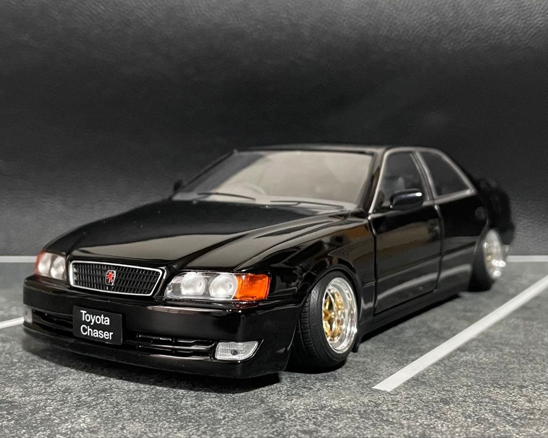 1/24 アシェット 国産名車 TOYOTA チェイサー 改造車 カスタムカー