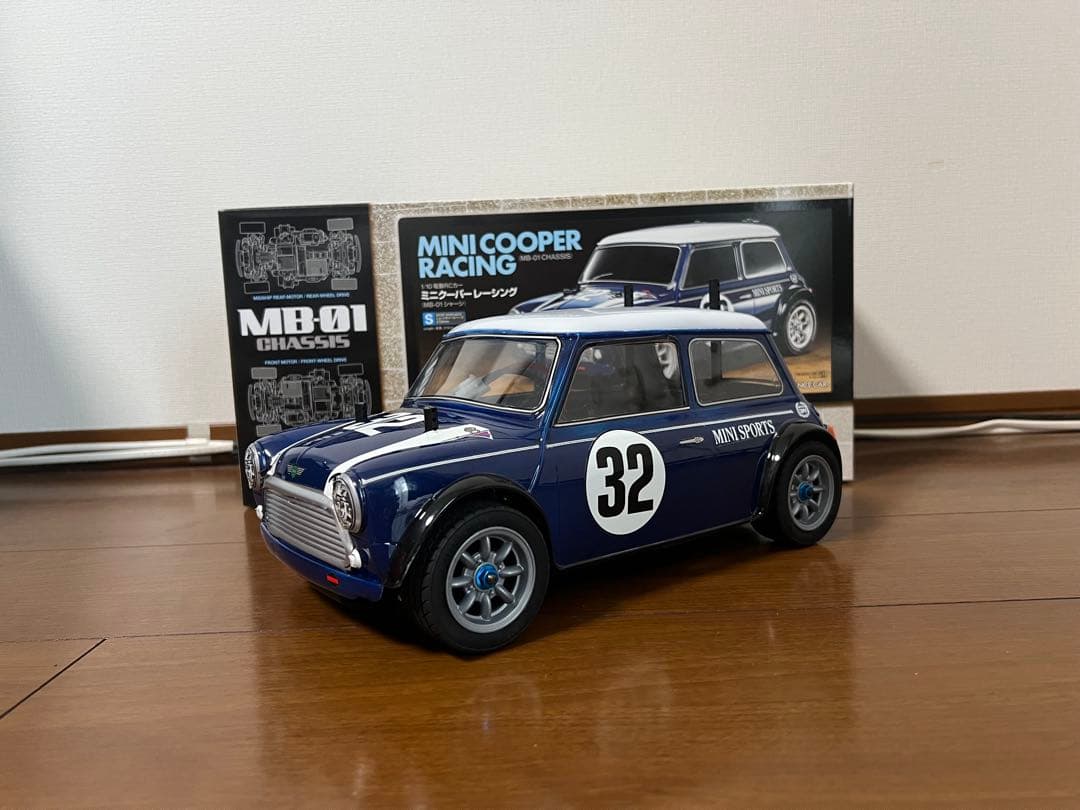 Tamiya Mini Cooper Racing 1/10 プロポセット付き