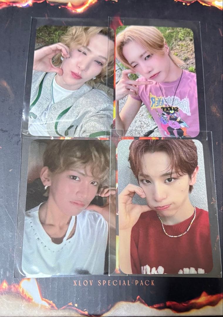 XLOV NaturallyMusicトレカ4枚セット