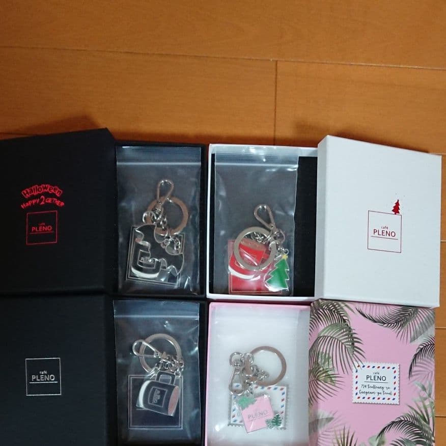 チャン・グンソク cafe PLENO キーホルダー4種類