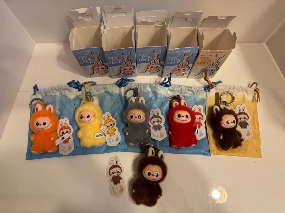 ラブブ　ピンフォーラブ　6体セット