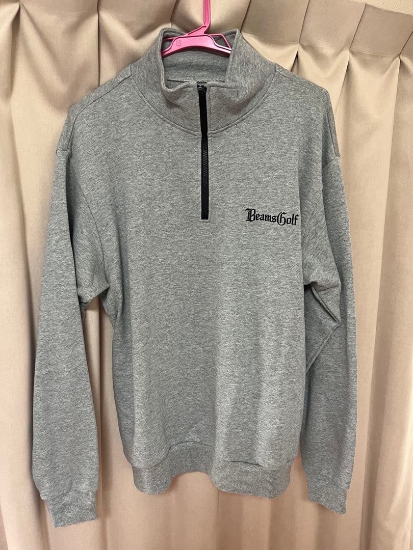BeamsGolf ハーフジップスウェット