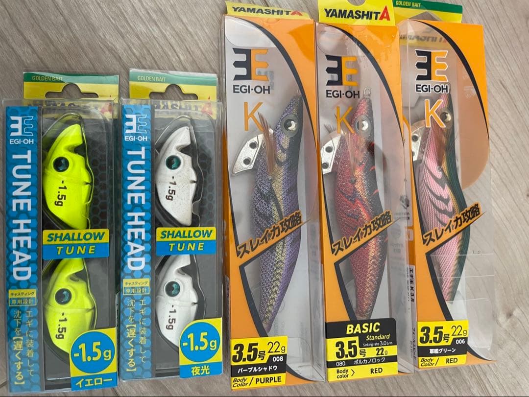 ダイワエメラルダスストイストRT88ML エギ王K 3.5号×3 チューンヘッド