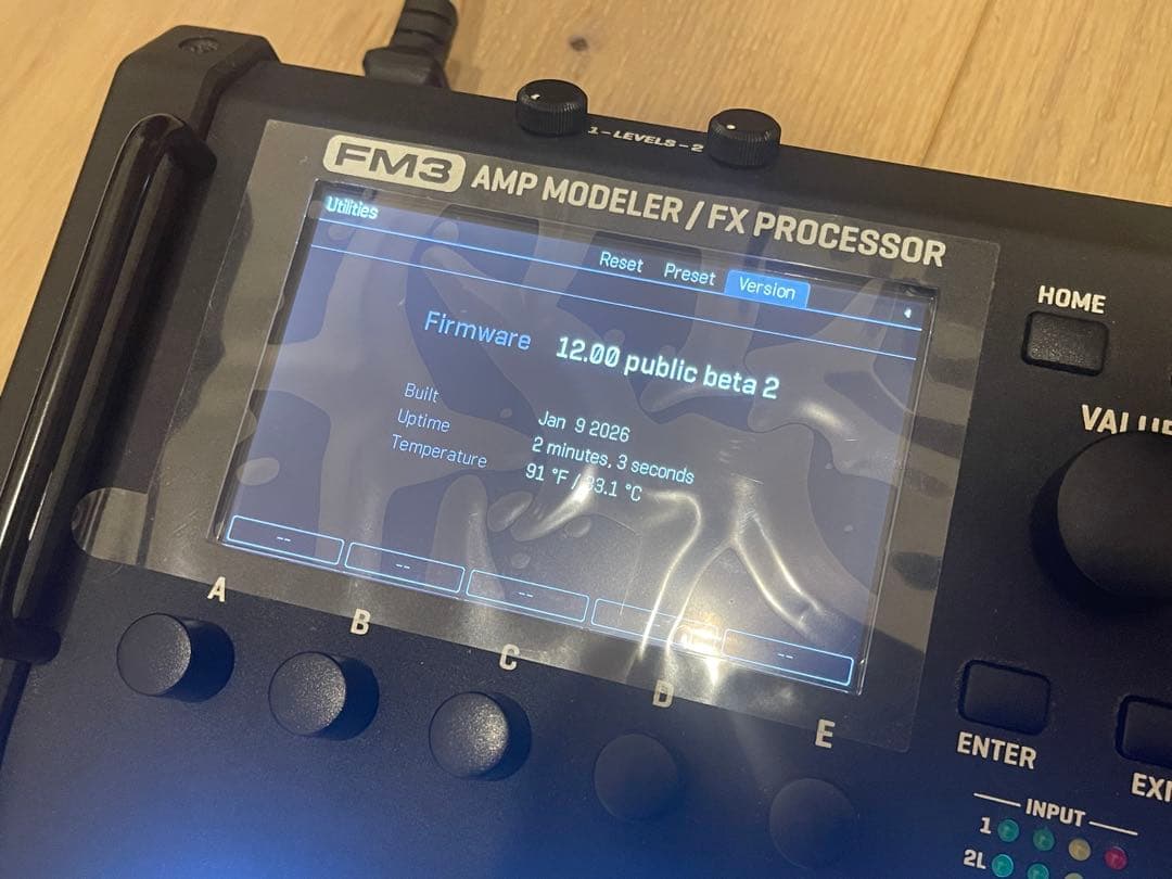 美品FM3 fractal audio systems 追加データ入り