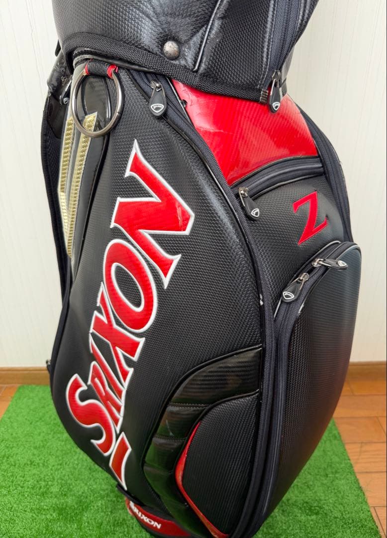 Srixon Z キャディバッグ 黒/赤