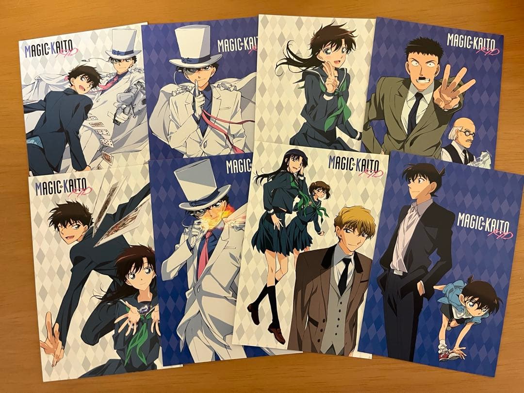 【激レア】まじっく快斗　1412 怪盗キッド　黒羽快斗　中森青子　ポストカード