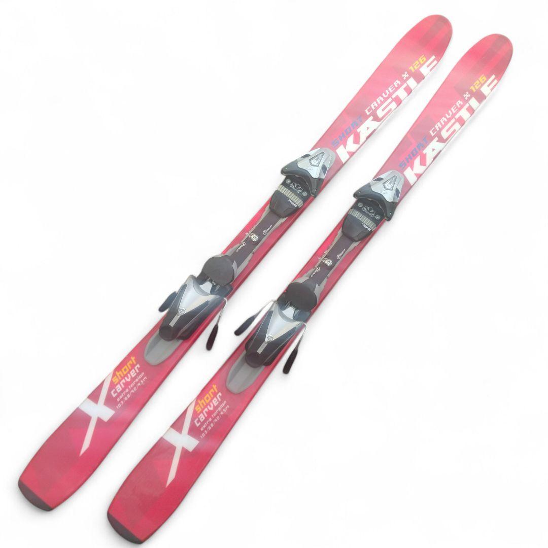 【軽量☆】136cm　Ｋ２スキー板セット♪　送料無料！