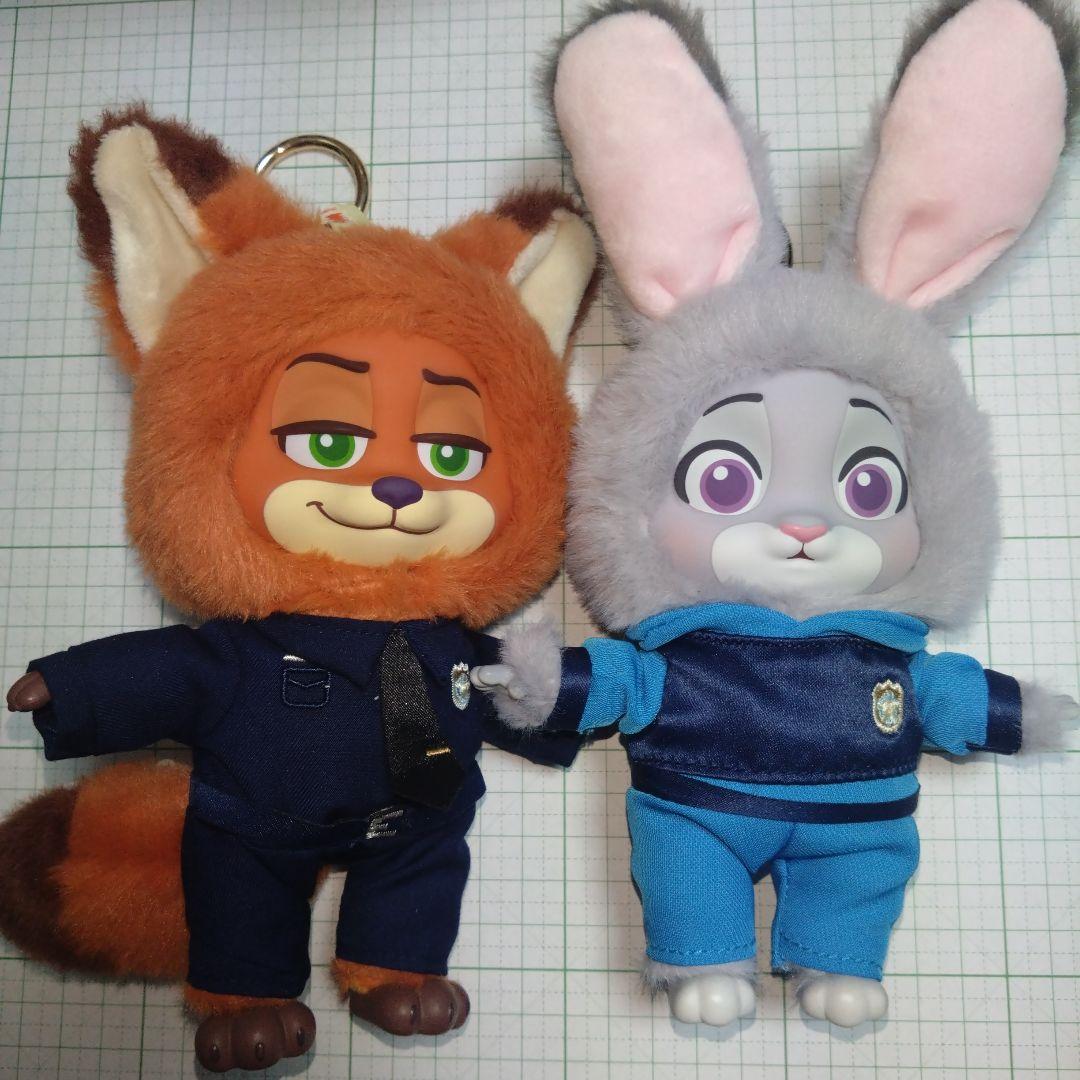 ズートピア　TOPTOY　警察官　 ジュディ　ニック　トップトイ