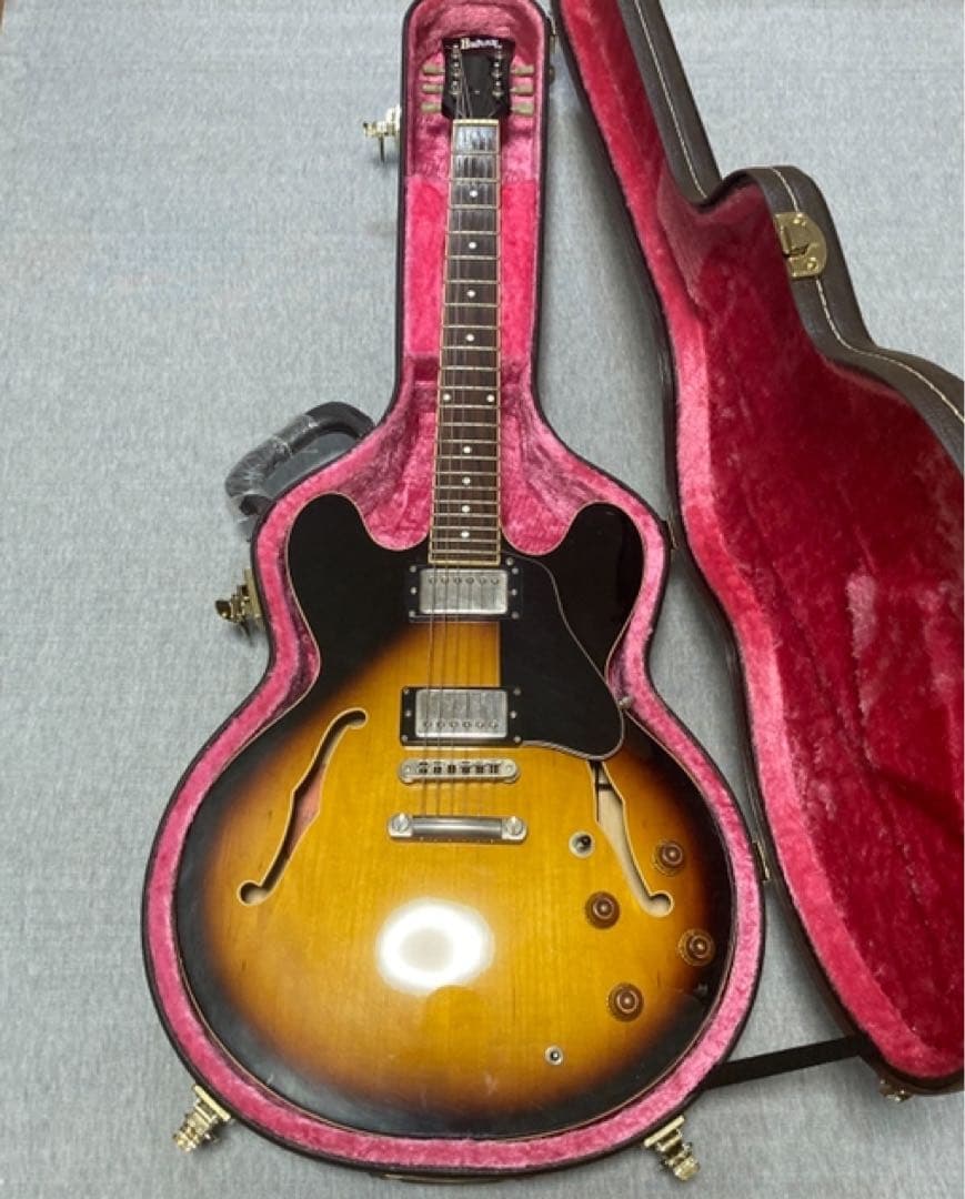 BURNY RSA-55 エレキギター　ケース付