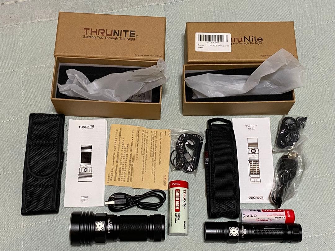 G iNです！スルーナイトThruNite TC20 .TC15 .