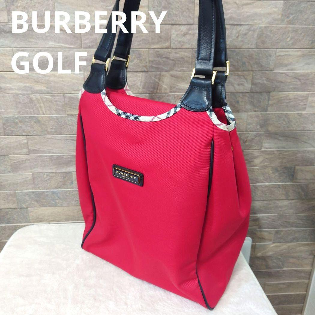 BURBERRY GOLF ノバチェック トートバッグ シューズ ケース
