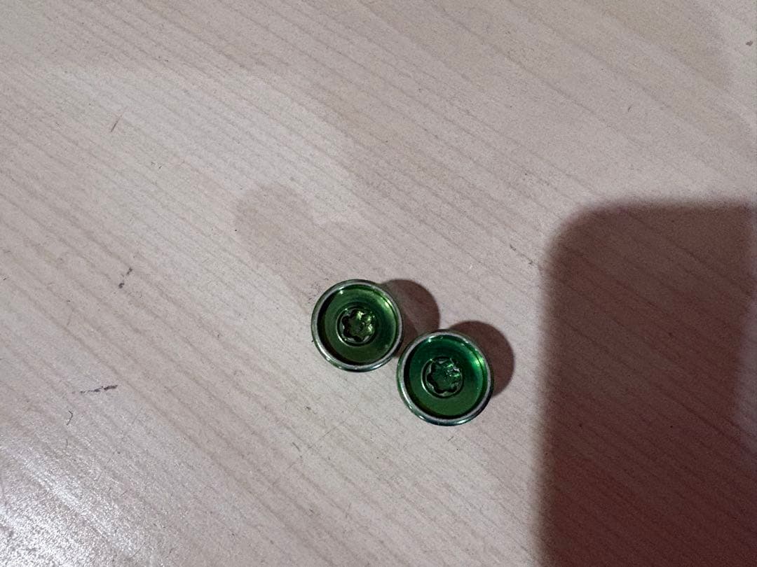 ★☆DRT バリアル　mk-1 ホイールキャップ 2個セット　グリーン