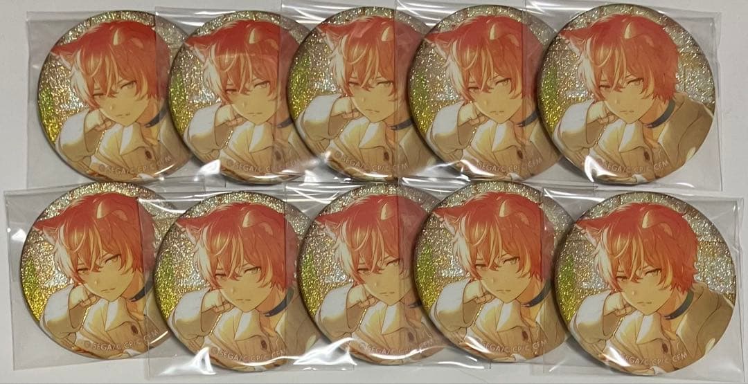 プロセカ 東雲彰人 グリッター缶バッジ