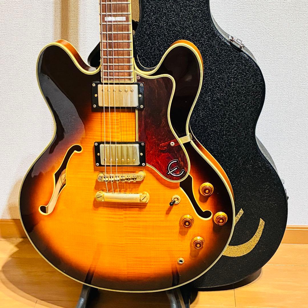 EPIPHONE 【動作確認済】 Sheraton-II セミアコ エレキギター