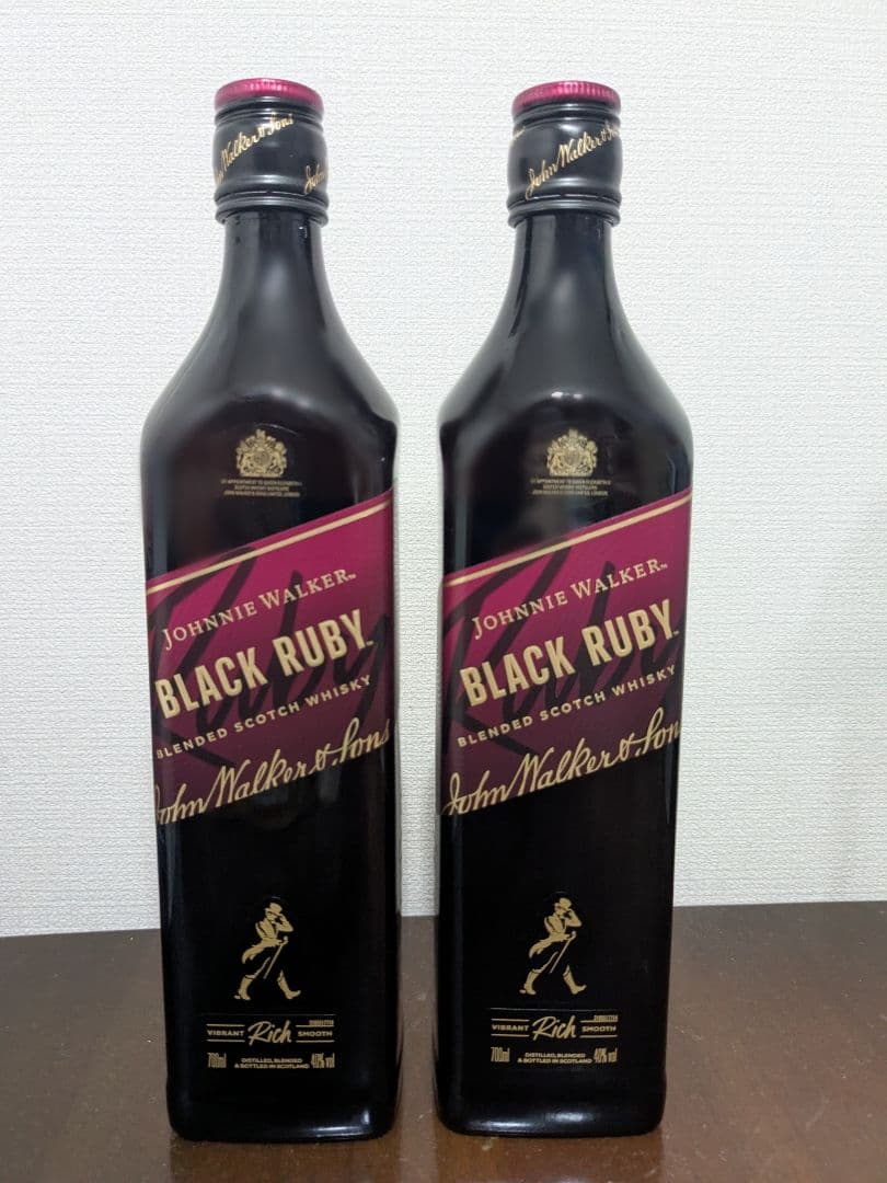 ジョニーウォーカー ブラックルビー 750ml 2本セット