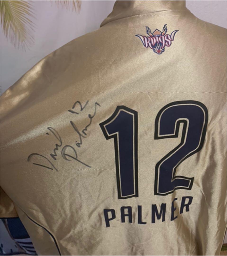 お宝！本物！デビットパルマー着用サイン入り琉球ゴールデンキングスユニフォーム
