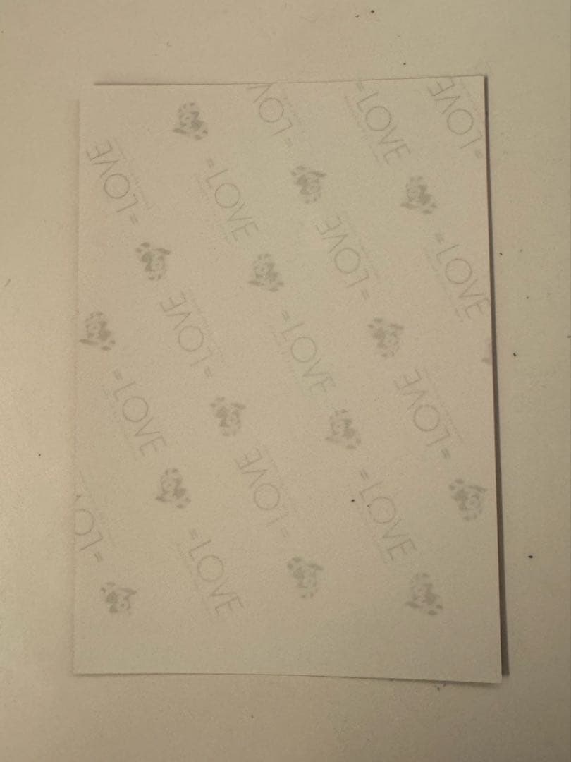 K*U様 ＝LOVE イコラブ 佐々木舞香 ラブソングに襲われる 生写真 直筆