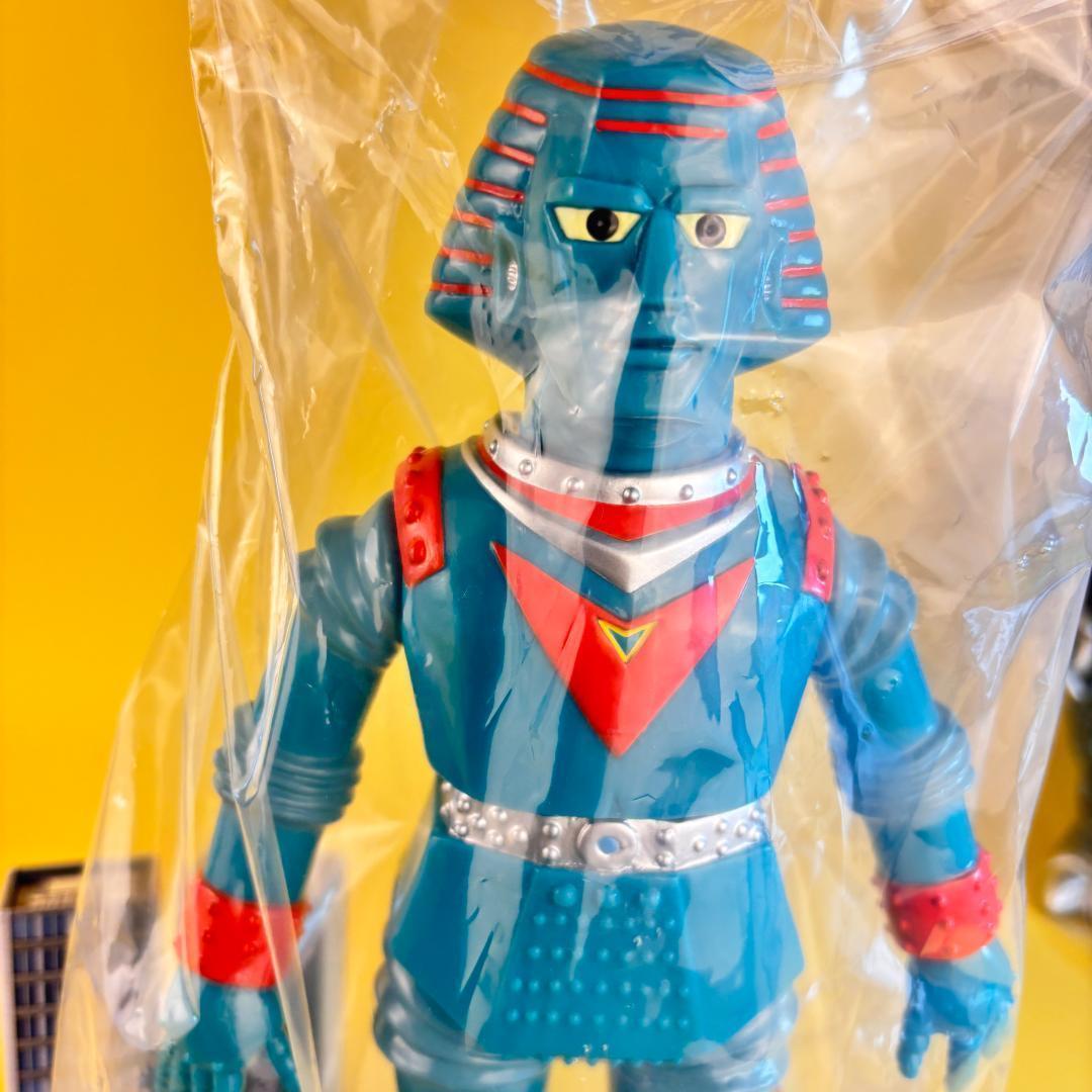 ジャイアントロボ ドリーム ロケット ソフビ (マルサン・ブルマァク）26ｃｍ