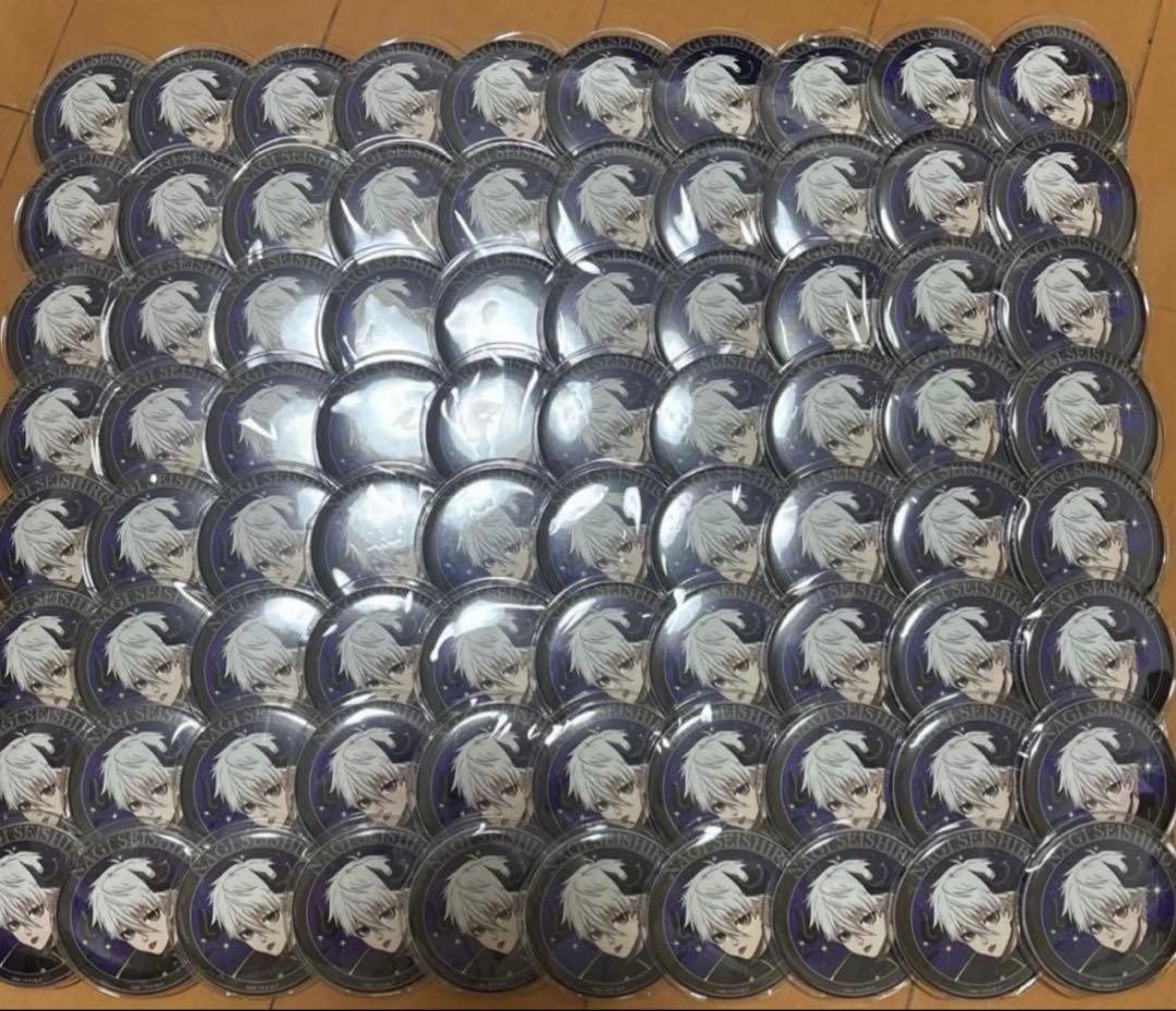 ブルーロック　ファボテリア　天使と悪魔　缶バッジ　悪魔　凪誠士郎　80点