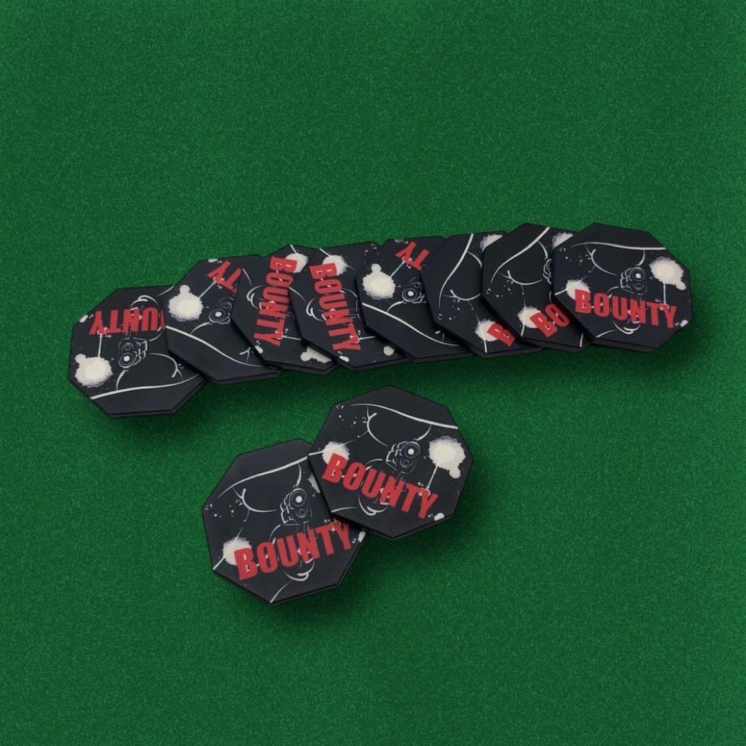 W&Berry バウンティチップ 40枚セット 八角形 セラミック製