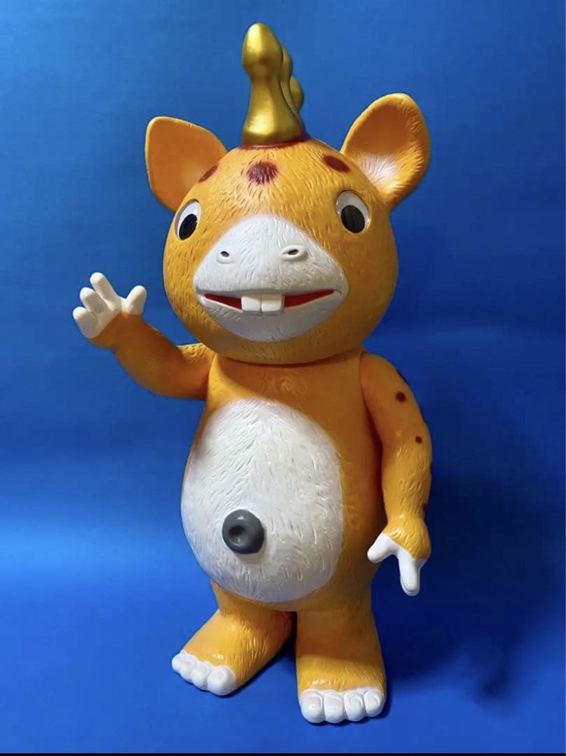 イヌクマ★快獣ブースカ★ジャイアントサイズ【黄色（2）】未使用新品 色紙付き