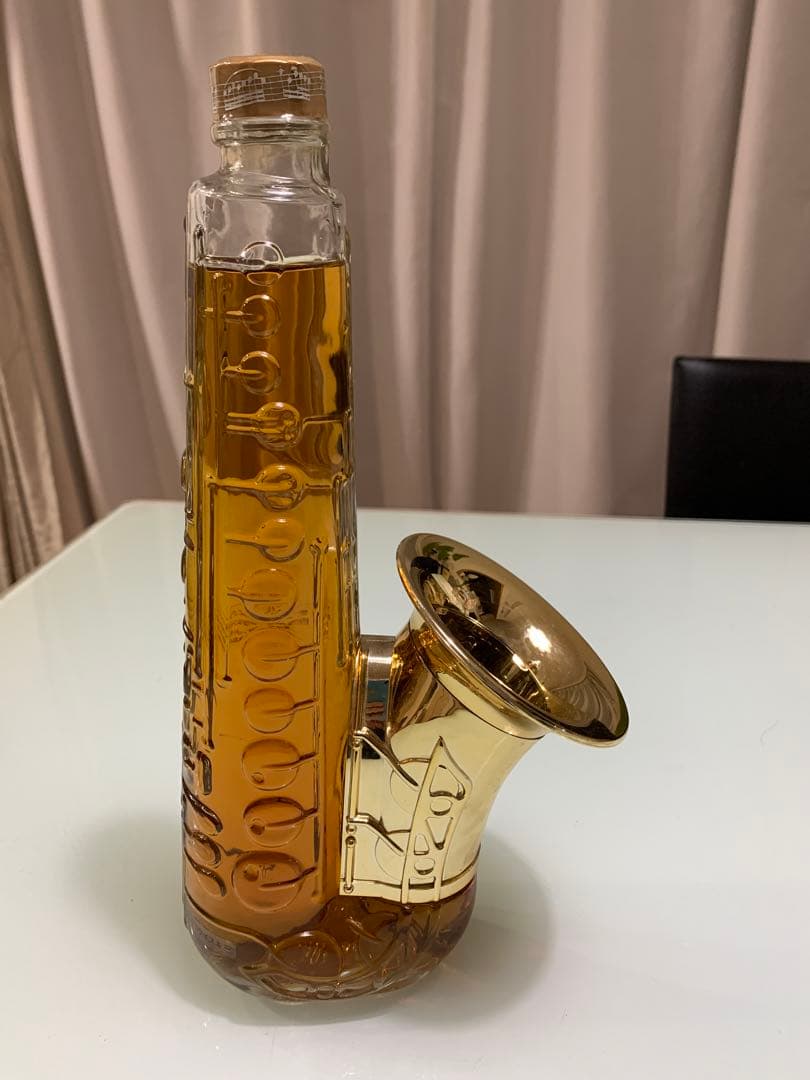 【未開栓】山崎サントリーピュアモルトウイスキー　サックス型ボトル