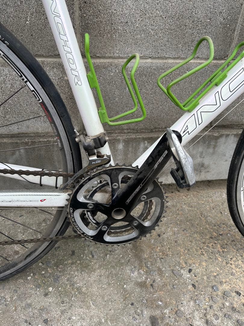 ANCHOR ロードバイク ホワイト 2x10ギア