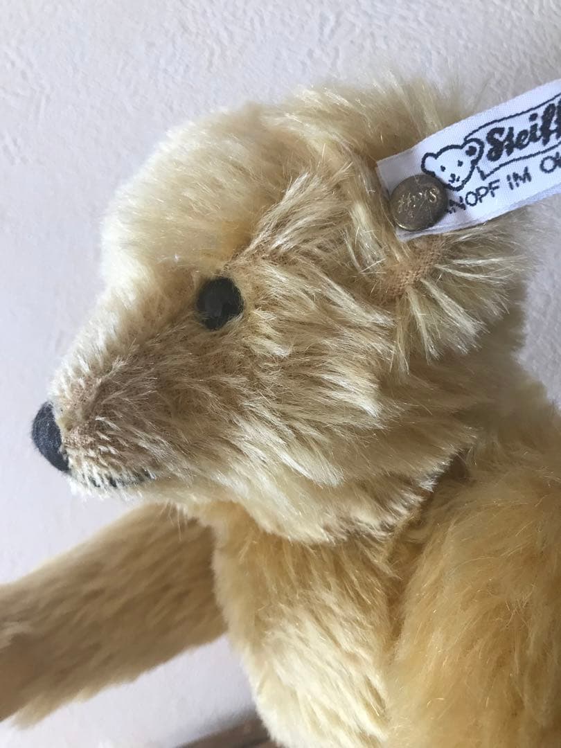 シュタイフ　１９０６年復刻盤　テディベア　ヴィンテージ ベア　白タグ黒文字