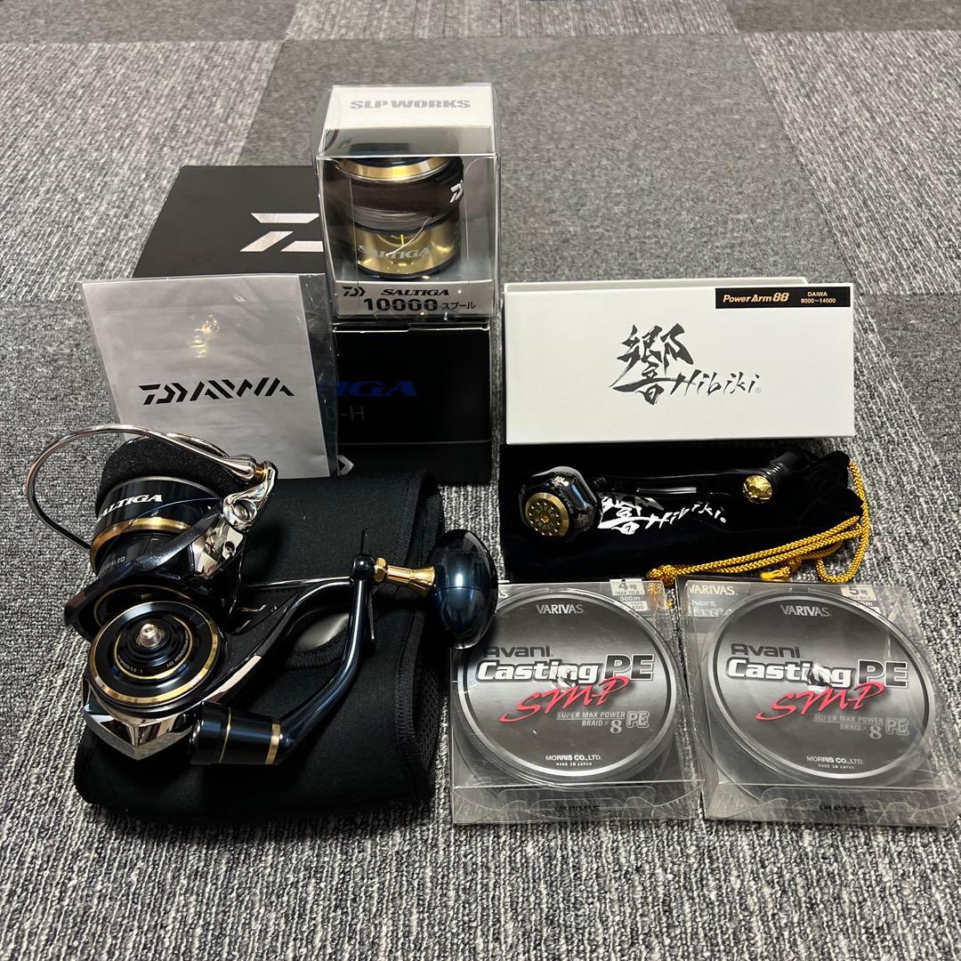 超美品 Daiwa 20 ソルティガ 10000H 付属一式