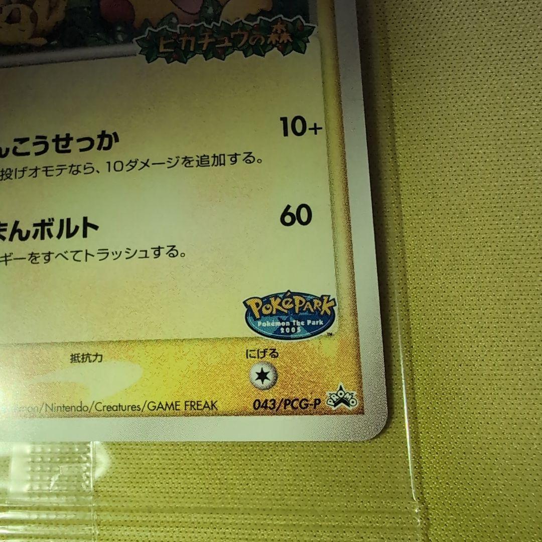 ポケパークのピカチュウ プロモ PROMO 043/PCG-P　未開封